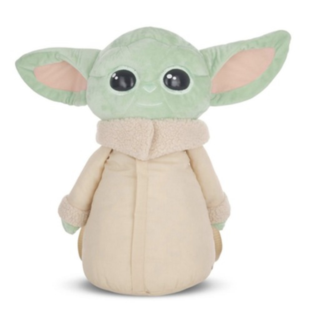 Baby Yoda Grogu Backpack and Plush Toy in 1 Soft Adorable Zip Close 16 Inch NWT